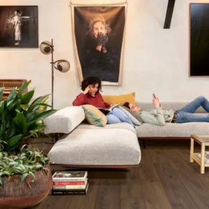 Quick-Step Peanut Brown Oak 8mm Dark Laminate Flooring