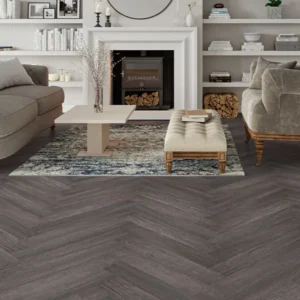 Ritz Tudor Oak 8mm Herringbone Laminate Flooring