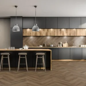 Uni Oak Herringbone SPC Flooring