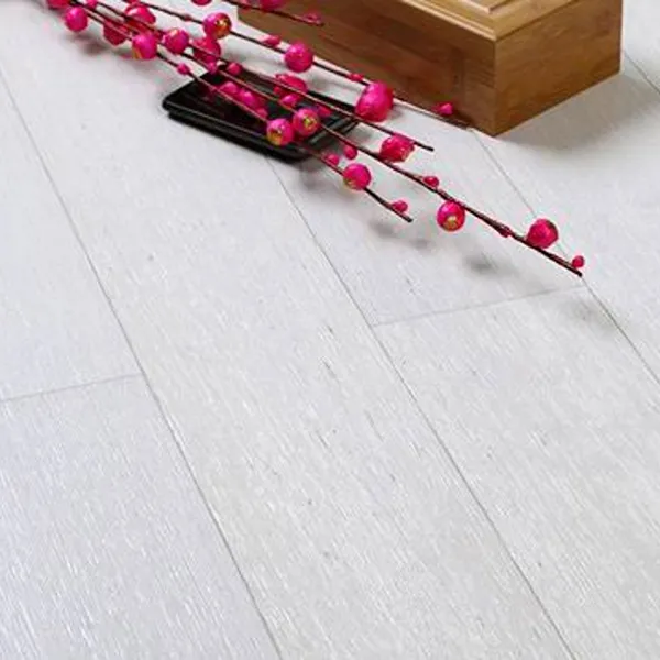 White bamboo flooring