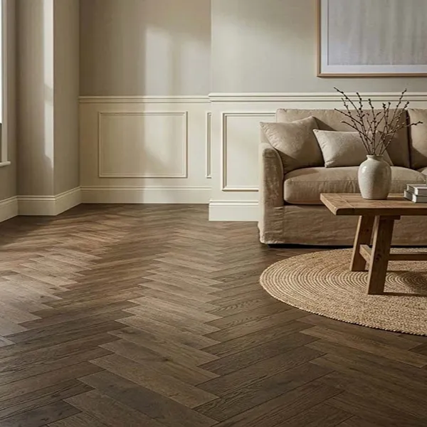 Affogato Herringbone Engineered Wood Flooring