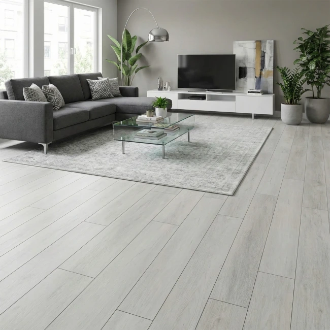 Alpine White Oak SPC Click Flooring 6.5mm