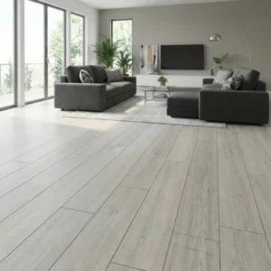Ashen Grey Oak SPC Click Flooring 6.5mm