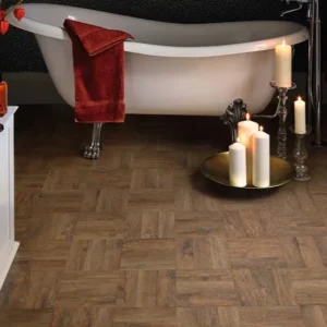 Georgian Herringbone Glue Down LVT Flooring