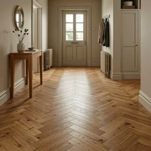 Herringbone Butterscotch Engineered Wood Flooring