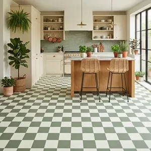 Mid-century Checkered Sheets