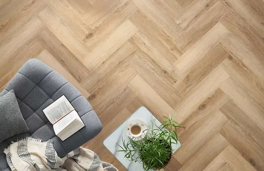 SPC Herringbone Flooring For Dubai Home