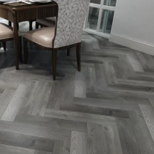 Slate Grey Herringbone SPC Click Flooring 5mm