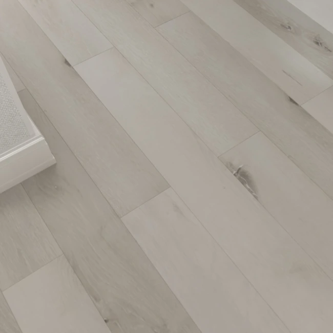 White Ash SPC Click Flooring 5mm with Underlay