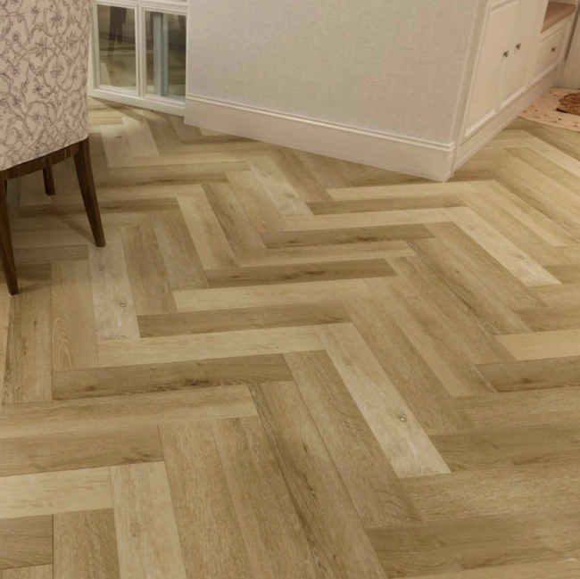 Woodland Fir Herringbone SPC Click Flooring 5mm