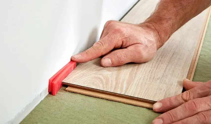 laminate flooring first row